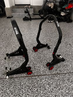 Motorcycle Risers Front and Back - Venom Motorsports