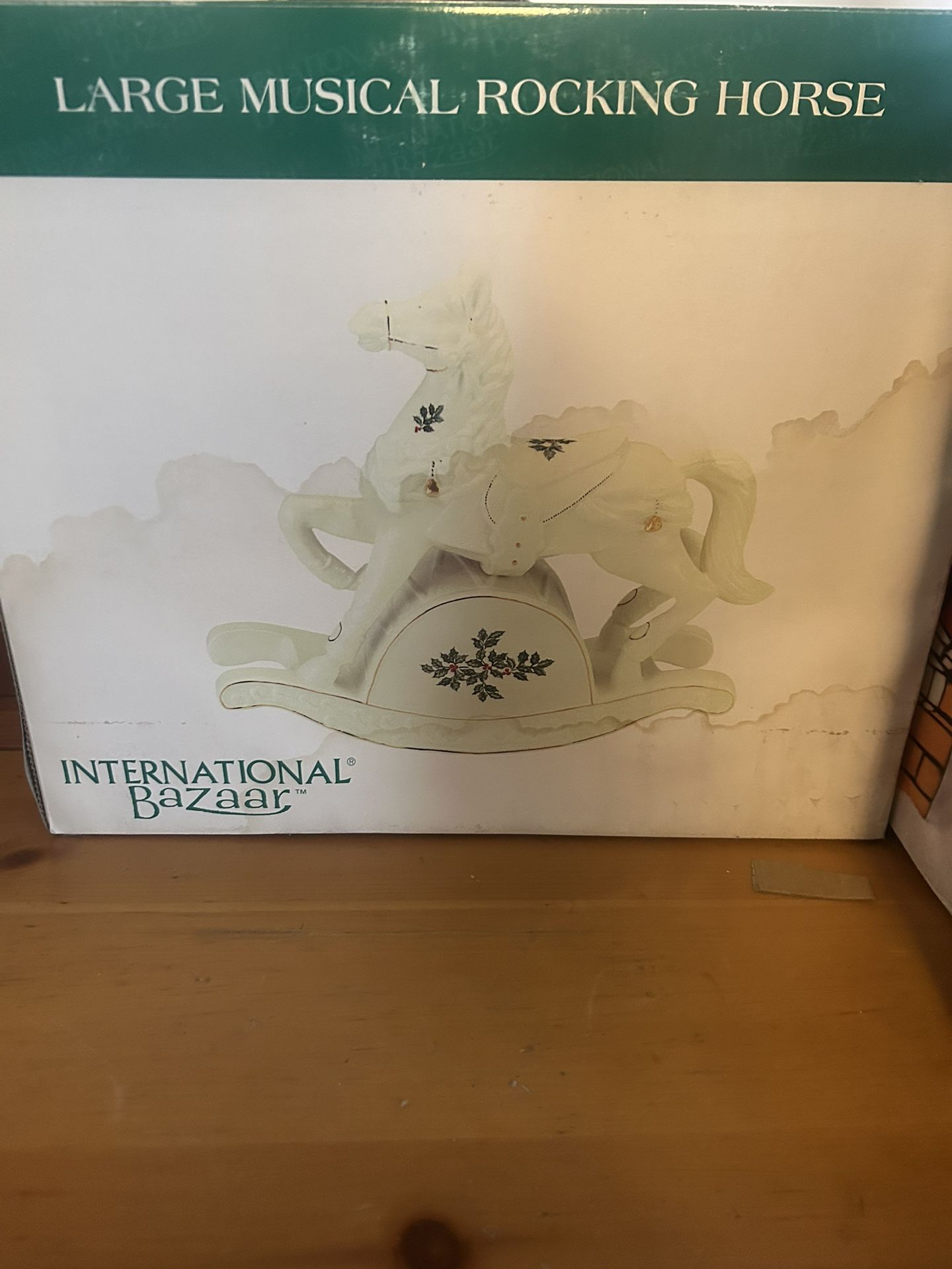 International Bazaar Christmas Rocking Horse