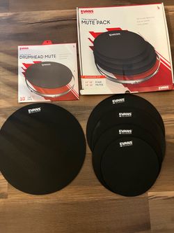 Drum mute pads - new condition