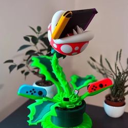  Charging Dock and TV (Connection Hub) for Switch with Piranha Plant