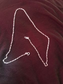 Cadena de plata