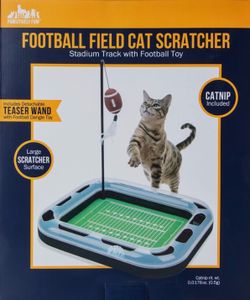 Football Field Cat Scratcher