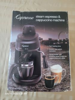Steam espresso & Cappuccino machine