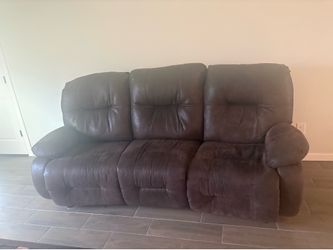 Sofa and Recliner