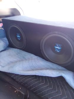 2 10" Subwoofers