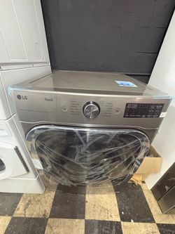 LG Jumbo Dryer In Stainless Steel