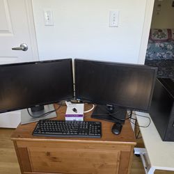 Dell OptiPlex 5050 PC i5 7thgen Open box.Two Monitor 24 inch w/Keyboard Mouse and Wireless adaptor.