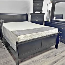 GORGEOUS, STURDY Bedroom Set at an AMAZING PRICE!
