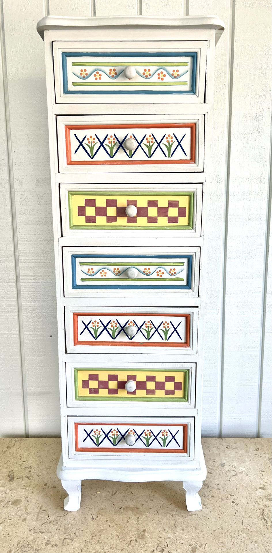 Hand painted Accent Dresser 