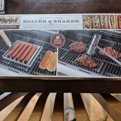 Roller & Shaker for grilling