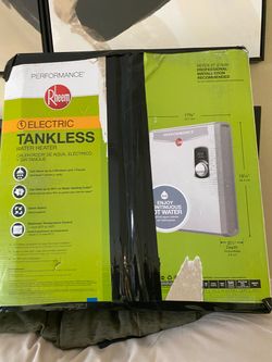 Electric tankless water heater