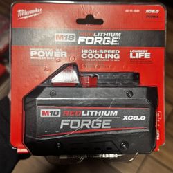 Milwaukee Red Lithium Forge Xc8.0 