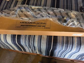 Megan racing front and rear sway bars nissan 240sx s13
