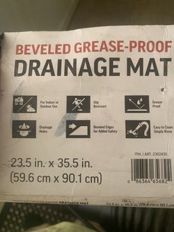 Drainage Mat 30.00 Each
