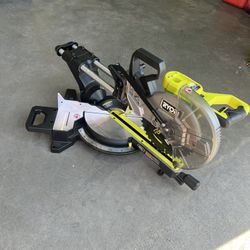 Ryobi One Hp 10in Sliding Miter Saw (tool Only) 