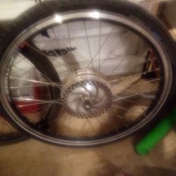 Ebike Front Or Rear Tire And Motor