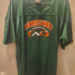 Vintage Riddell  Miami hurricanes Jim Kelly jersey