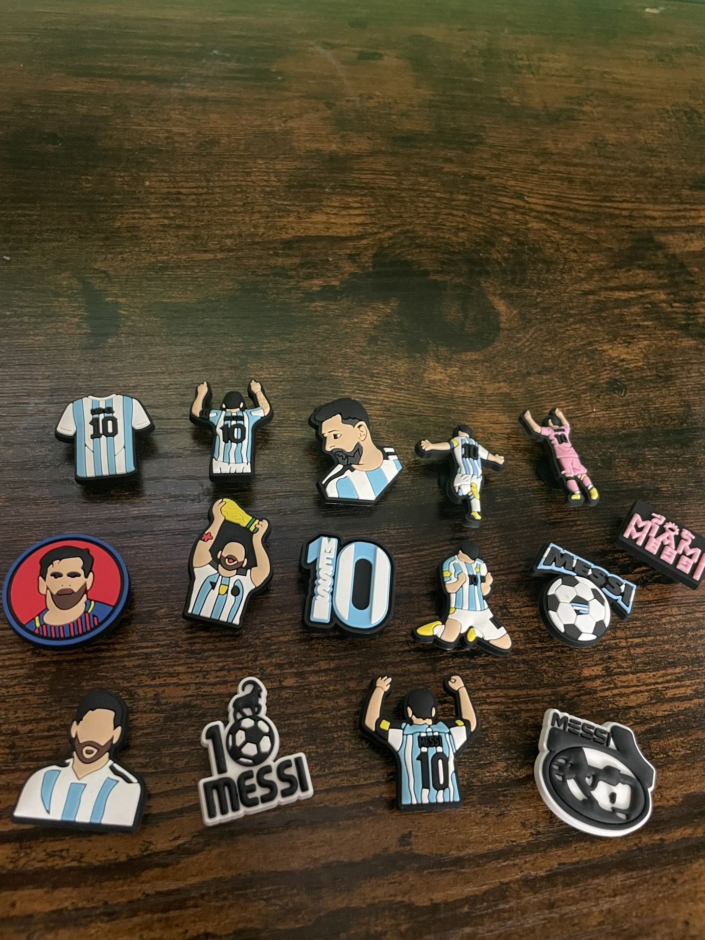 Messi Croc Charms