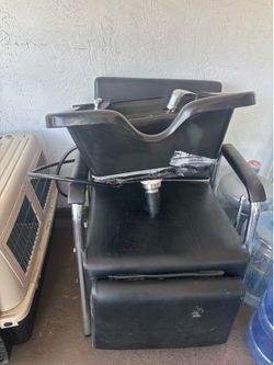 Portable Salon Sink and Chair