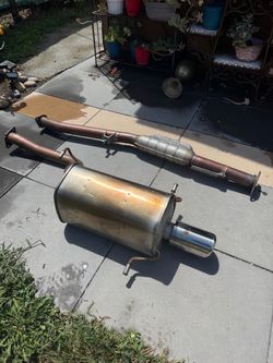 2005 Subaru Impreza WRX STI OEM catback stock exhaust