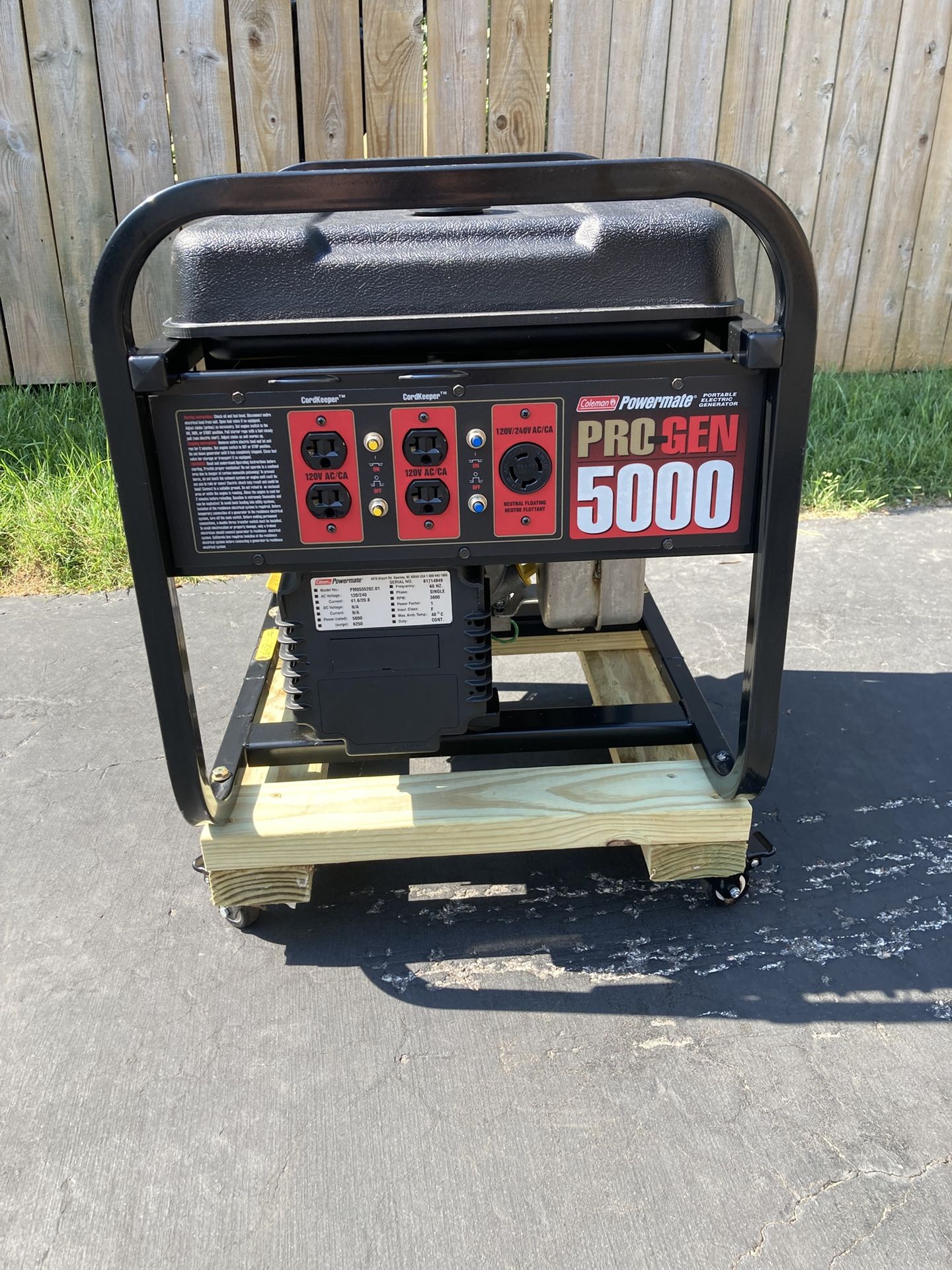 Generator 5000 W