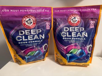 $13 for both Arm & Hammer Deep Clean Odor Formula Laundry Paks – 2 Pack