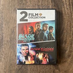 Blade Runner 2049 & Blade Runner The Final Cut Action Sci-Fi 2-Film DVD Movies
