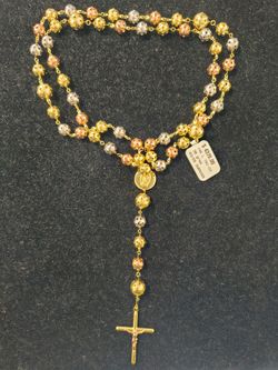14k rosary