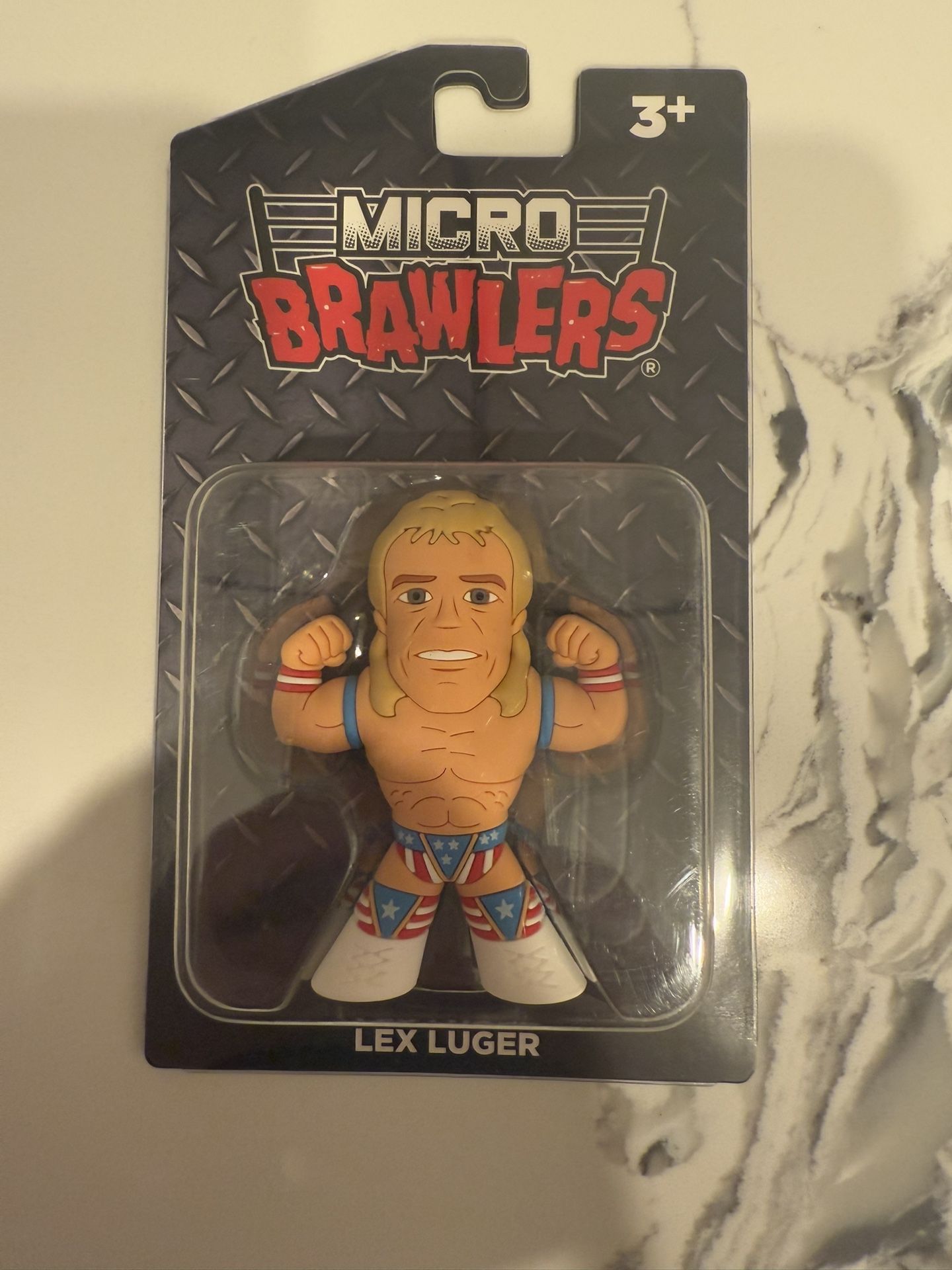 Lex Luger Micro Brawler Wcw WWE Wwf
