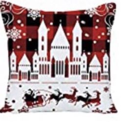 Christmas Pillow Covers Linen New