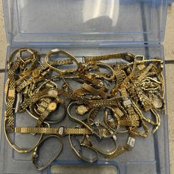 Gold Plated Bracelets Watches Seiko Brand New