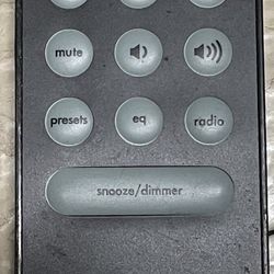 IHome IH5  Remote Control Black. 
