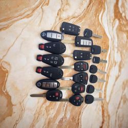 Controles Y Llaves Para Carros , Cerrajería 