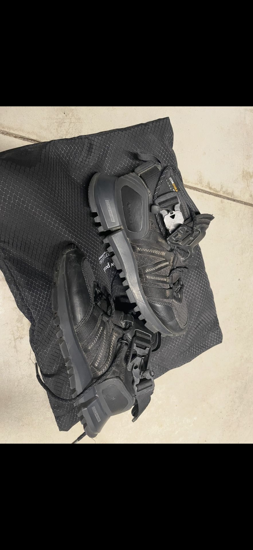 🥾 Snow Peak x New Balance Tokyo Design Studio Niobium Concept 1 – Black (Size 6.5)