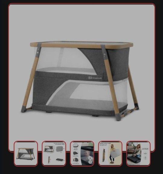 Kinderkraft Sofi Portable Travel Crib 