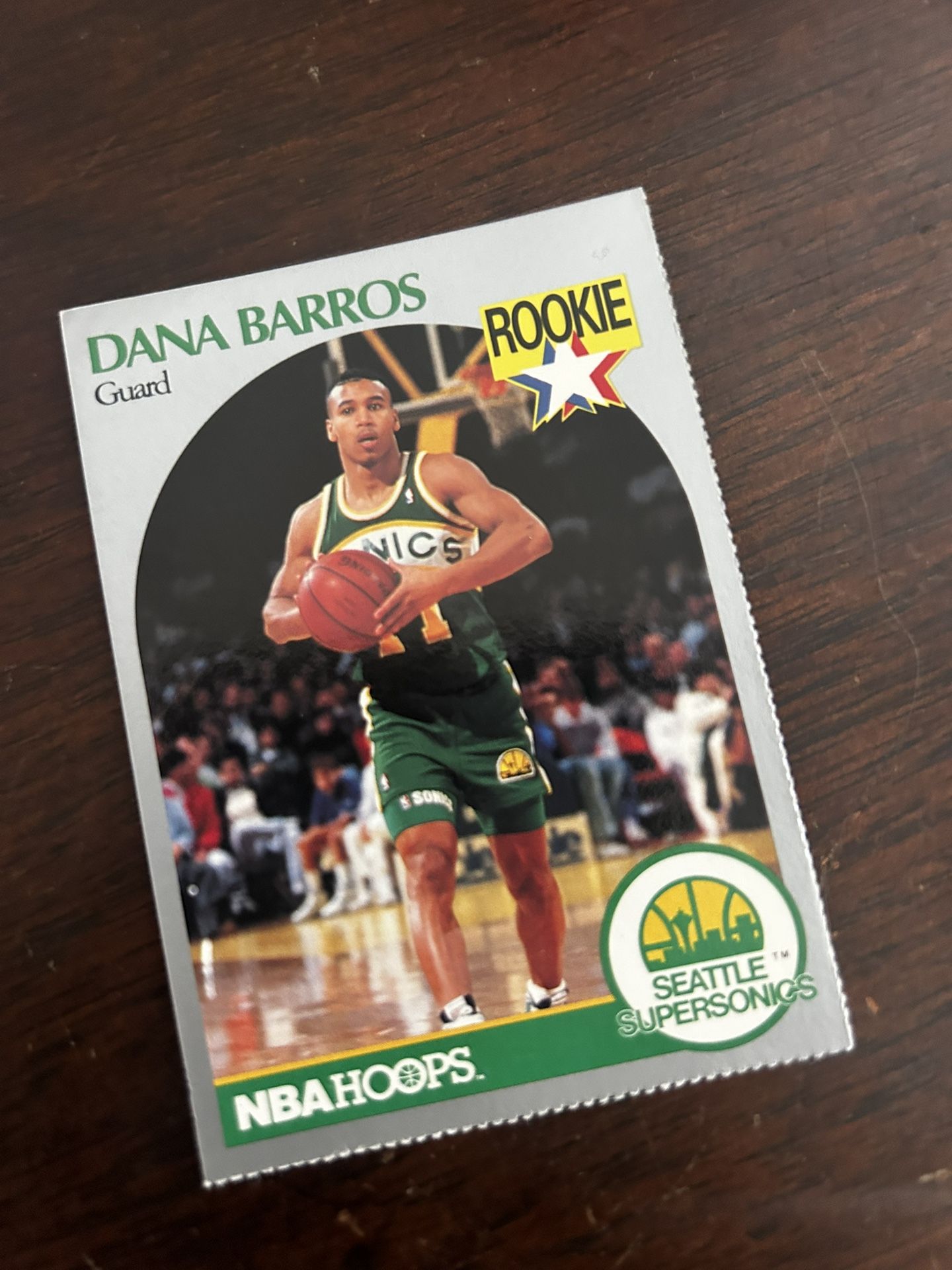 Dana Barros Rookie Card