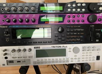 Akai Ensoniq or E-mu sampler  rack