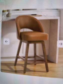26.4 swivel counter bar stool