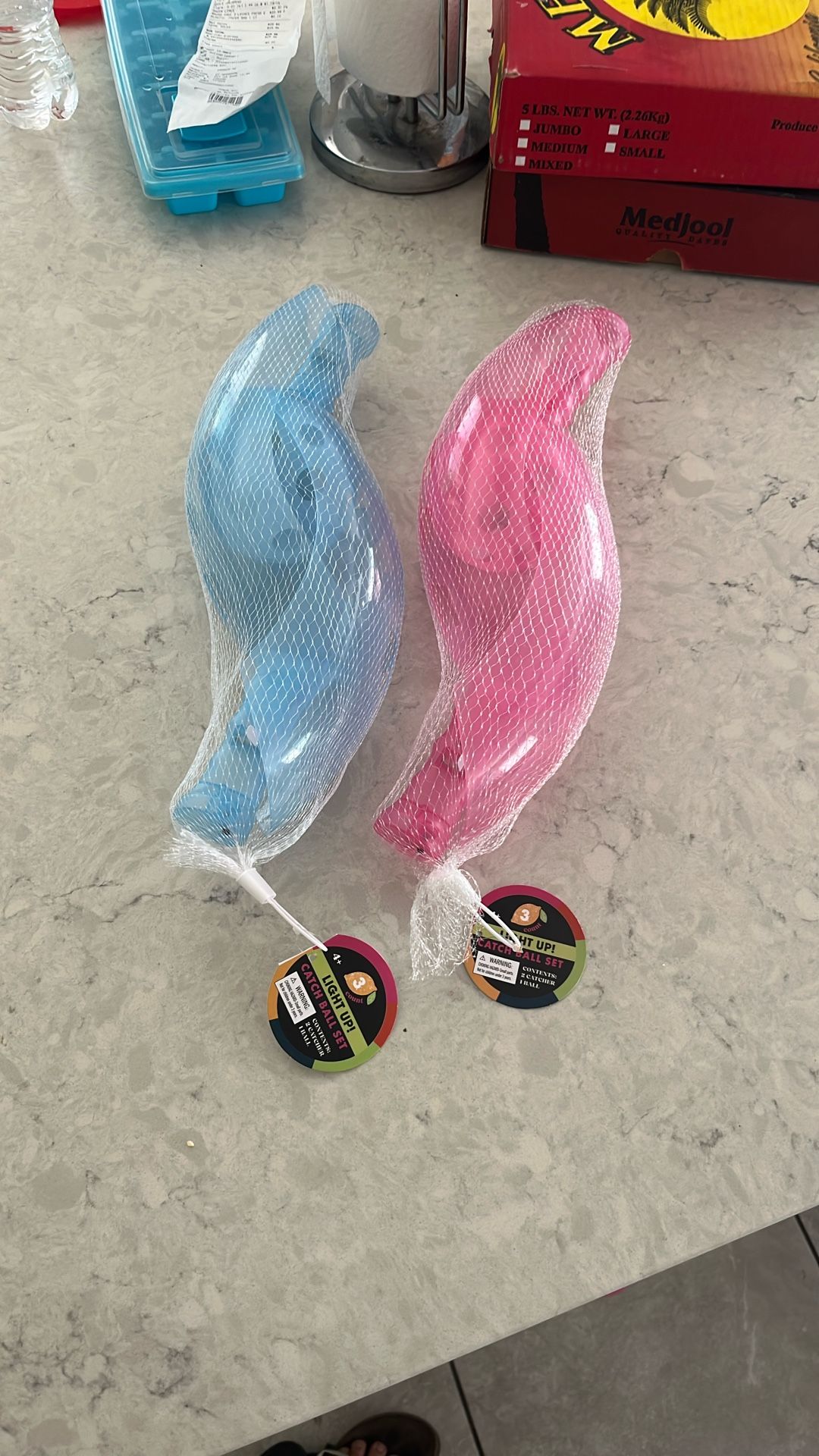 Light Up Catch Ball Set