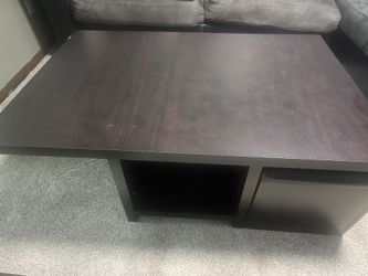 Coffee Table with Storage Stools