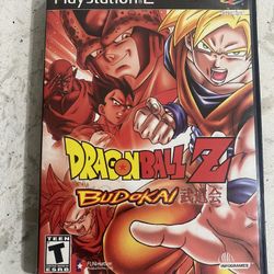 Dragonball Z Budokai 1 ORIGINAL (Sony Playstation 2 ps2) Complete w/ Poster