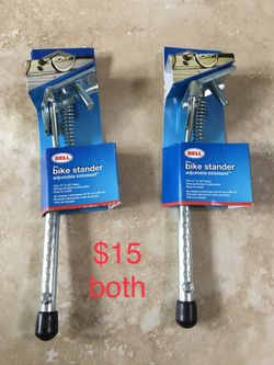 Bell bike kickstand. $15 both NEW