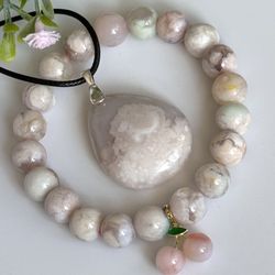 Flower Agate Set 🌸