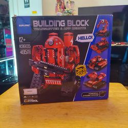 STEM Robot Toys Remote Control and APP Programmable Robot lego Toys