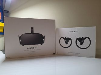 Oculus Rift CV1 Virtual Reality Headset & Touch Controller Bundle