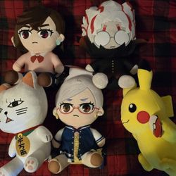Dandadan Plush Set Collection Plus A Pikachu Free