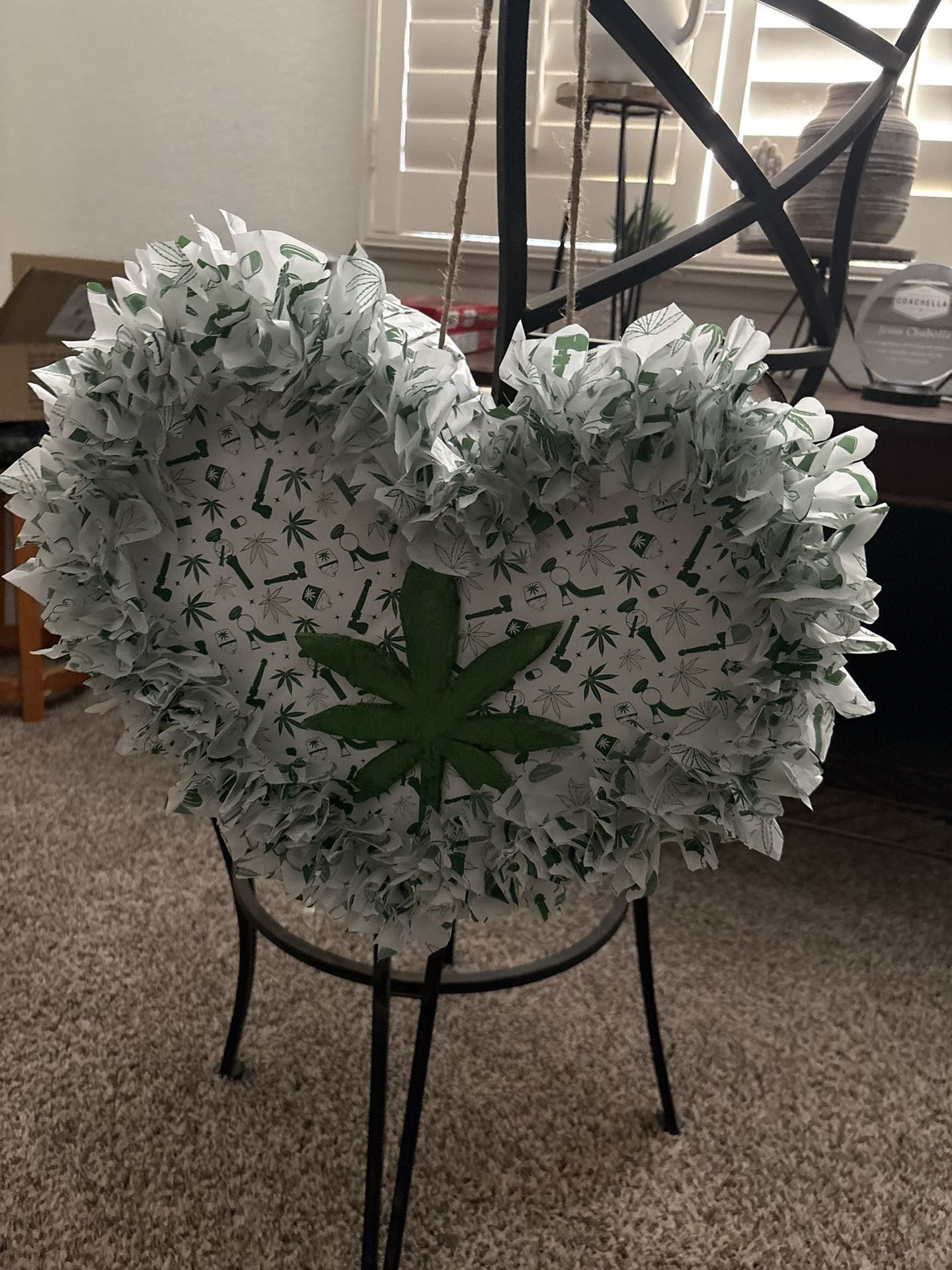 Trick-o-treat Botanical Heart Piñata