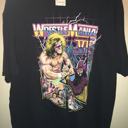 WWE WWF Wrestle mania VI  T-Shirt Size XL