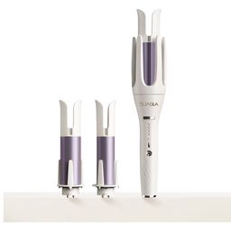 🚨 SAVE NOW! 3-in-1 Automatic Rotating Curling Iron - Like New - ONLY $59.99 🚨