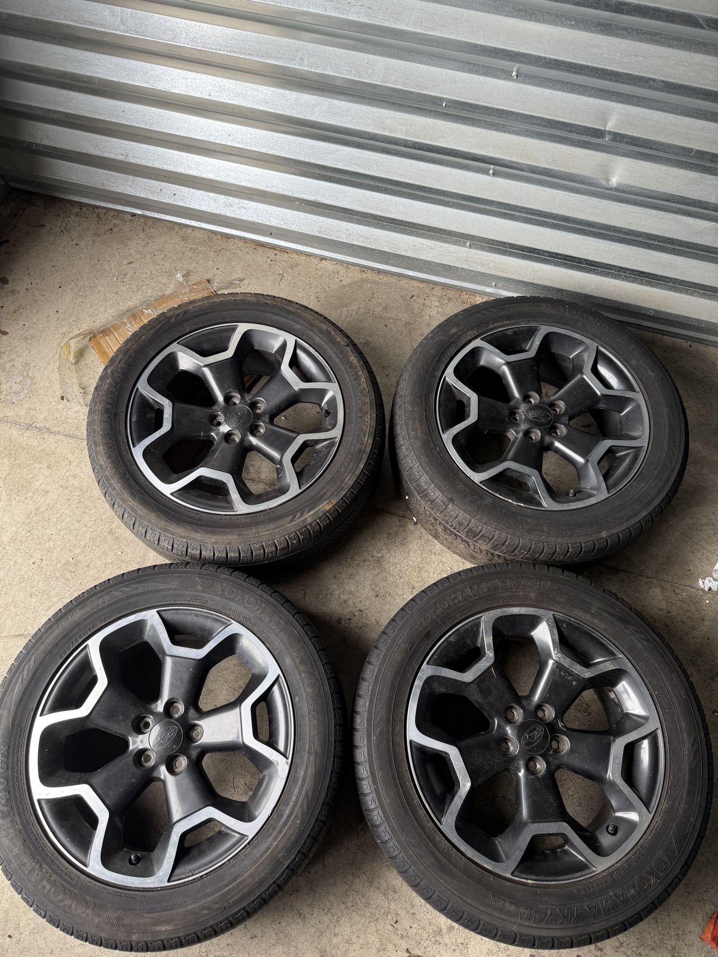 17” Subaru Crosstrek wheels